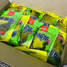 渔祖宴鱼酸菜200g/袋整箱四川老坛泡制酱腌菜泡青菜酸菜粉丝汤