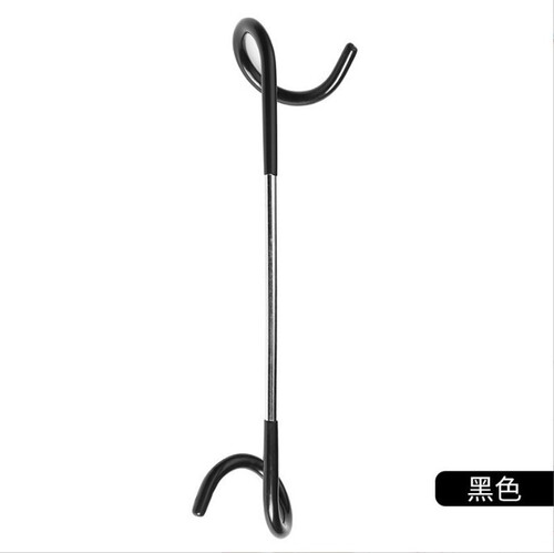 Creative pig tail hook convenient S-shaped gas lamp hook outdoor camping metal two-way camp tent light hook