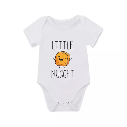 Amazon Cross-border Hot DIY Printed Summer Thin Men Women Baby Kids Short Sleeve Climbing Suit Onesie