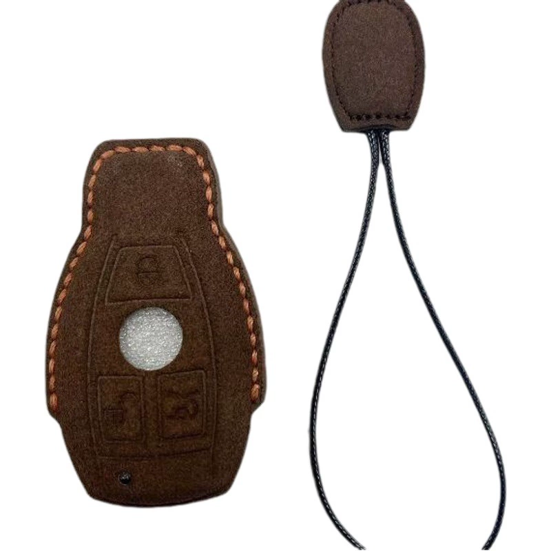 Подходит для специального автомобильного ключа Бен-Чи, замшевый Автомобильный ключ, защитный чехол ручной работы для ключей