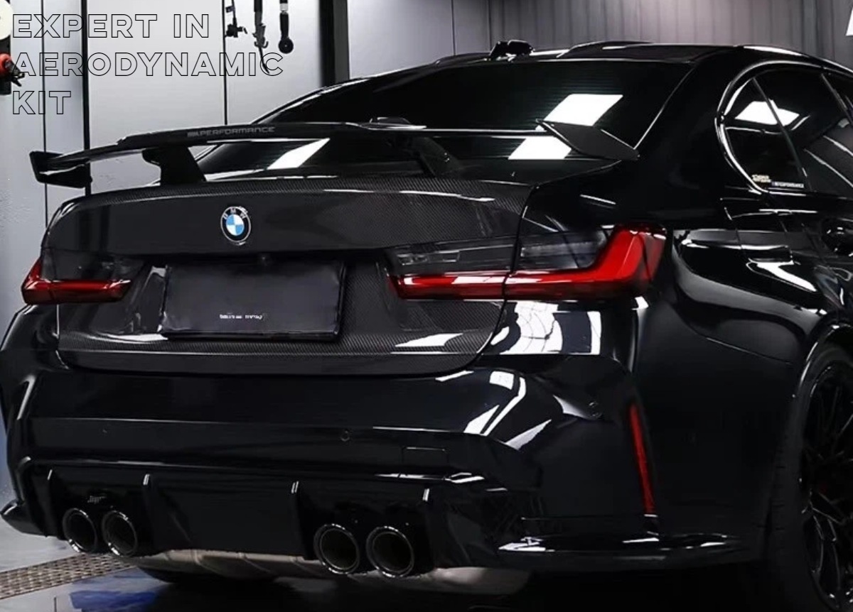 Suitable for BMW M3M4 G80 G82 MP model rear spoiler carbon fiber spoiler fixed wing modified car accessories