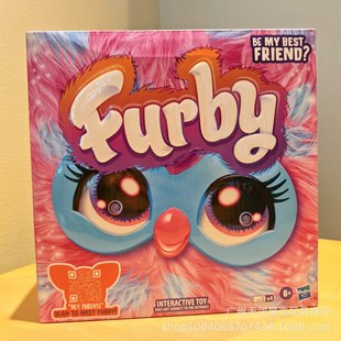 Genuine baby baby Phoebe furby Phoebe elf smart plush electronic doll-cotton sugar G1639