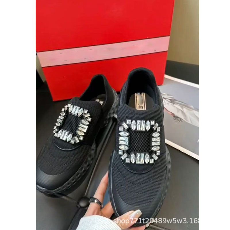 블랙 스퀘어 다이아몬드 버클