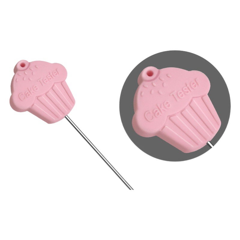 En stock aguja de prueba de pastel de acero inoxidable sonda de prueba para hornear cocina herramienta de horno para hornear