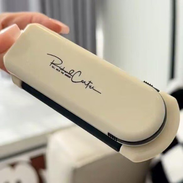 リボンミニ折りたたみエアバッグ前髪ポータブル特別なエアクッション旅行マッサージミラー一体型コーム|undefined