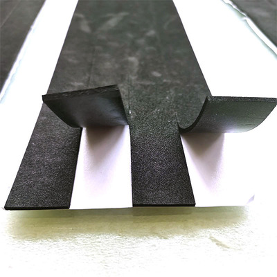 Manufactor Produce black seal up EVA Foam Rubber strip Soundproofing Filling sponge Rubber strip foam Rubber strip autohesion
