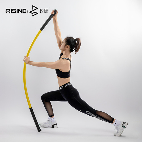 Foam Roller Stretching Exercise Band Elastic Traction Rod Core Stretching Rehabilitation Exercise Traction Stick
