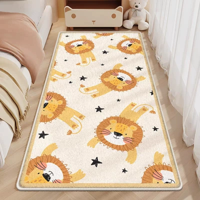 Avtomobil döşəmə paspasları — Bedside Rug - little-lion-king-40120cm-point-plastic-bottom-imitation-cashmere