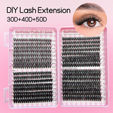 跨境外贸热销款眼睫毛自然女大容量睫毛书立体卷翘欧美假睫毛批发