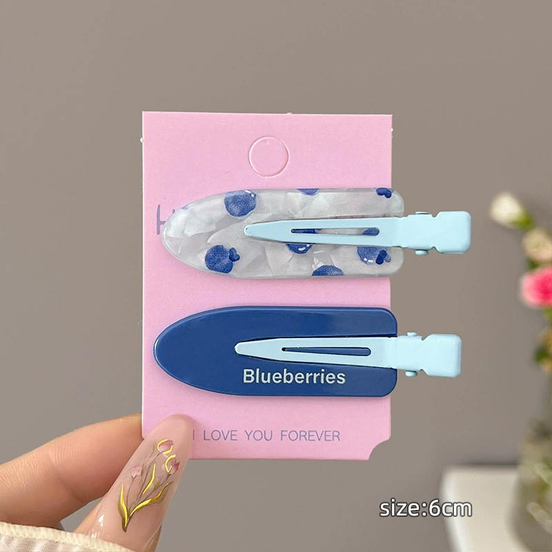 Hair clip set, cute hairgrips for bangs, assorted pastel patterns, multi-piece accessory set