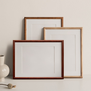 Blank Calligraphy Frame Mounted Wall 50 Mounted Chinese Painting Frame Student diy Work Display Frame Outer Frame Large Picture Frame