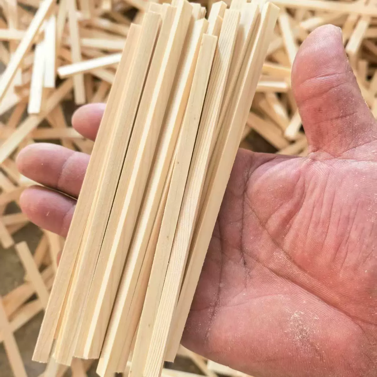 实木木条手工DIY模型木条木棒各种规格小木棒薄木条