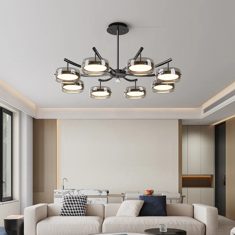 Luz italiana de lujo moderno diseñador de lámpara de sala de estar 2024 nueva habitación lámpara de dormitorio lámpara de vestíbulo principal