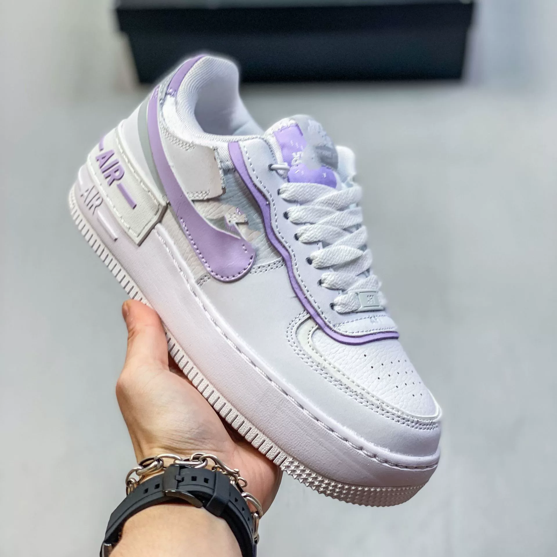 Nike Air Force 1 Shadow, универсальные кроссовки для мужчин и женщин платформа