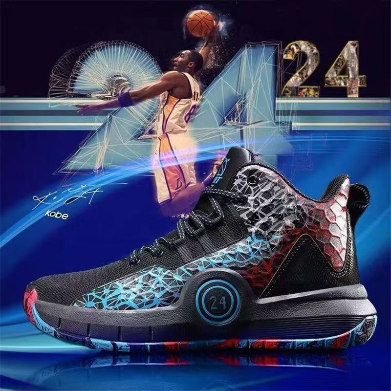 Zapatos deportivos masculinos de color contrastante cómodos y ligeros zapatos de moda juveniles al aire libre transpirables suministro transfronterizo zapatos para correr