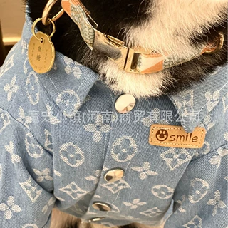 狗狗衣服春夏薄款T恤潮牌短袖小型犬泰迪雪纳瑞柯基宠物亲子装