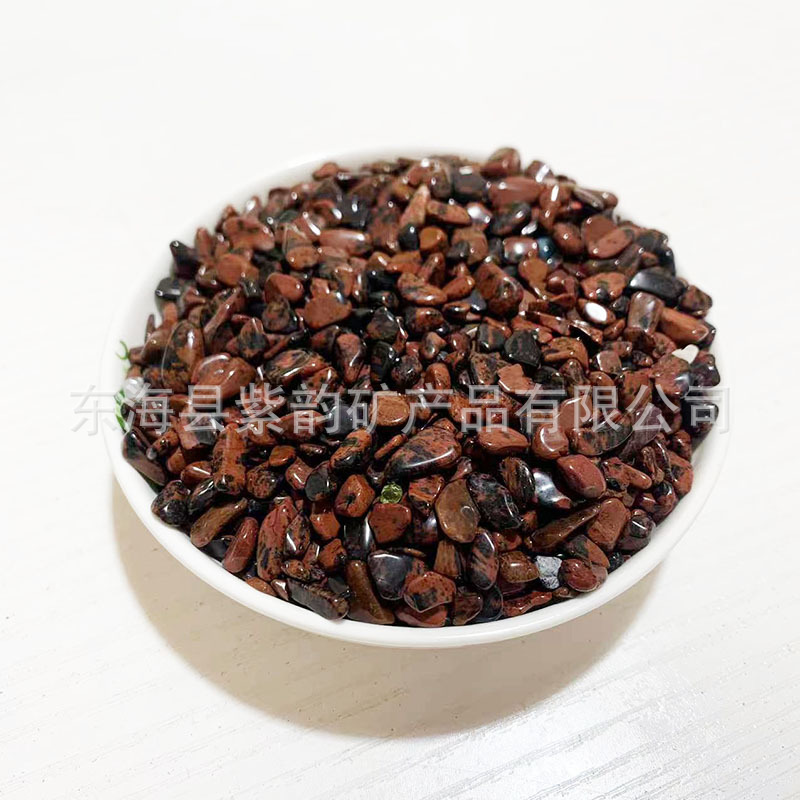 卸売り天然水晶砕石粉紫黄水晶七色水晶水槽植木鉢装飾消磁水晶砕石|undefined