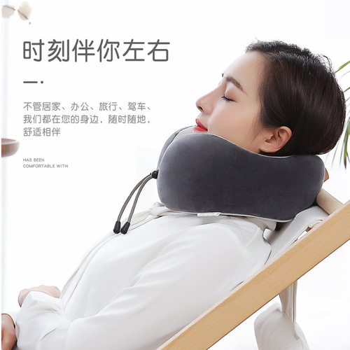 Neck USB Massage Pillow U-shaped Pillow Heating Car Home Office Shoulder Neck Electric Massager