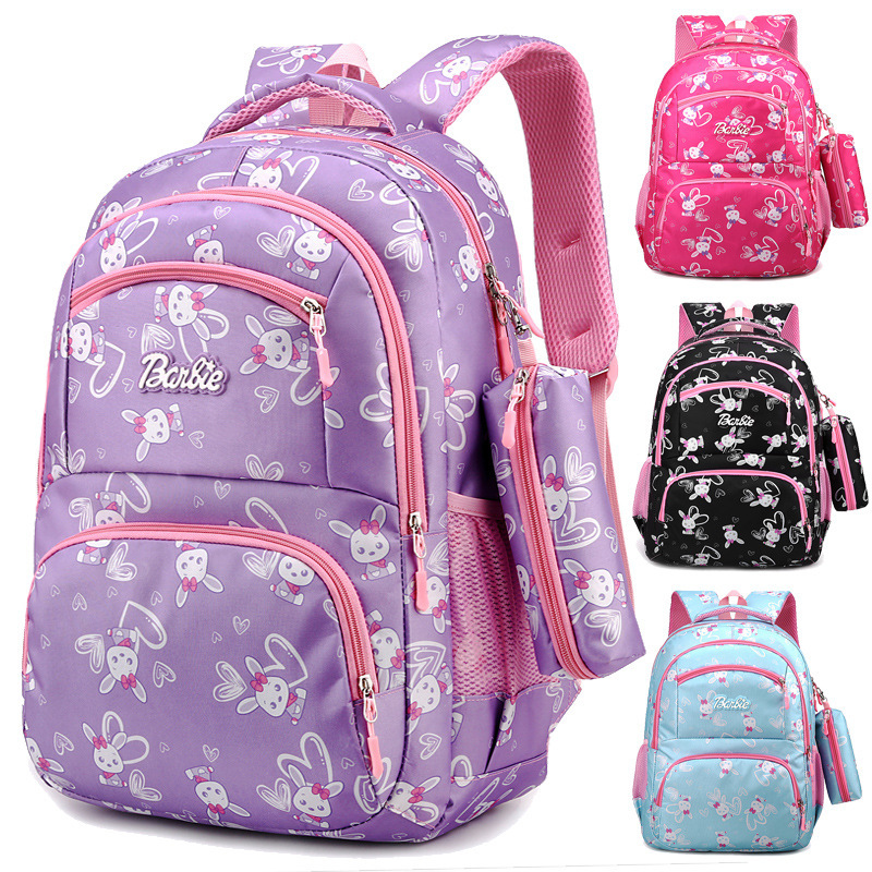 Cross-border wholesale primary school student backpack girls' lightweight backpack grade 3 and 4 children 6-14 years old large capacity schoolbag Cross-border wholesale primary school student backpack girls' lightweight backpack grade 3 and 4 children 6-14 years old large capacity schoolbag