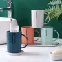 加厚学生宿舍竖条牙缸