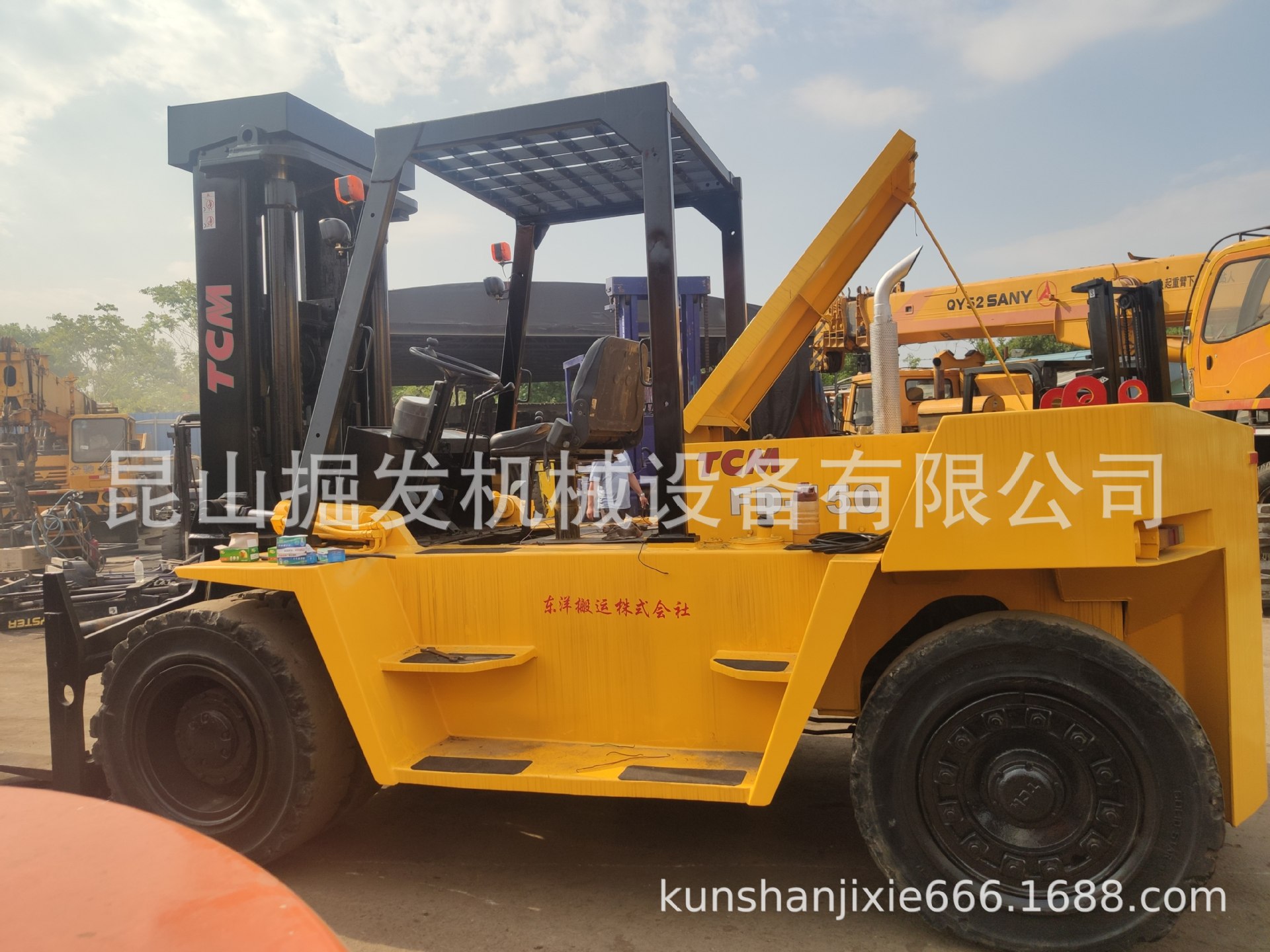 TCM15吨叉车 Komatsu 小松15吨 16吨18吨20吨25吨30吨三菱叉车