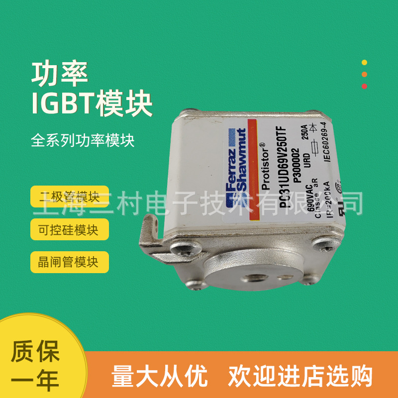 全新熔断器保险丝PC31UD69V350TFM300046 PC31UD69V400TF	R300004