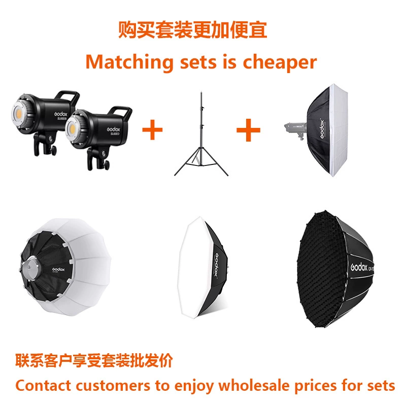 Светодиодная фотолампа Godox SL60II D/Bi второго поколения, светодиодный свет для фото, Taobao live-комната, двойной цветовой температуры, заполняющий свет