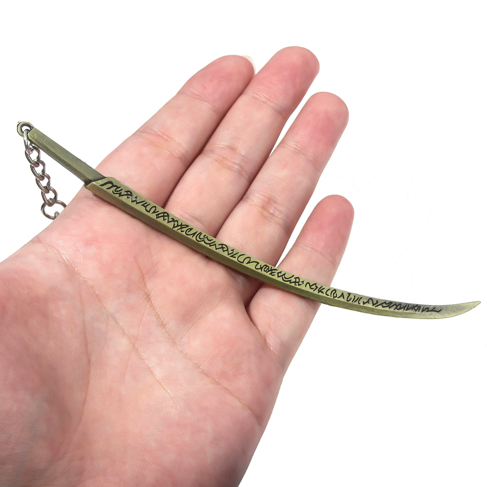 Склоненный керамический браслет Элиден Фа Ринг Да Масчен Giant Sword Maliannia Hand Sword Dark Moon Dajian Metal Weapon Model Model Pendant