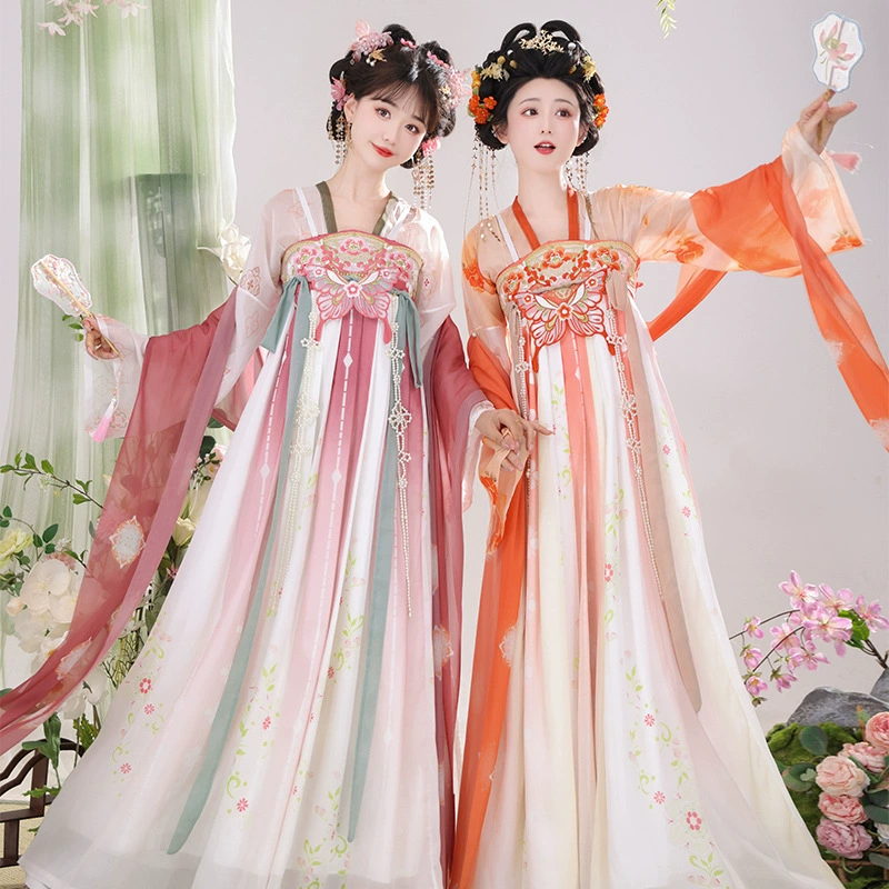 Новый оригинальный костюм династии Тан для взрослых женщин
