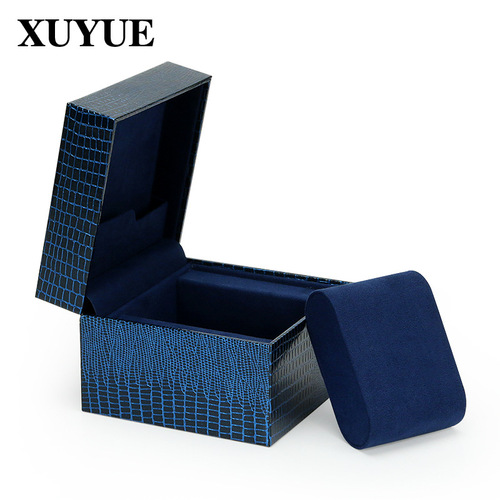 Factory direct sales watch packaging gift box flip top high-end watch storage display box high-end watch packaging box