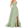 Colored long bridesmaid dress, long skirt, fashionable evening dress, 2024 sample, European style, Amazon, for bridesmaid