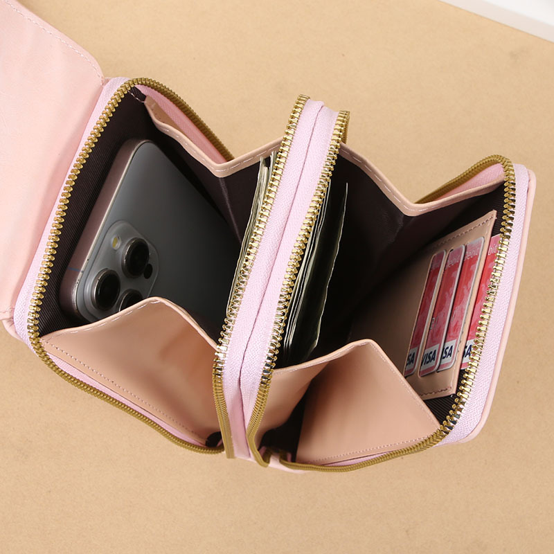 Nuova collezione primaverile da donna portafoglio monospalla a tracolla edizione coreana borsa multifunzionale per cellulare_voghion.com