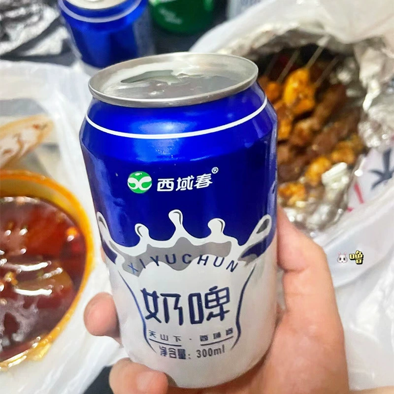 Китайское молочное пиво Tianrun Западный регион Chunxin Nanta 12 банок полная коробка напитков на основе молочнокислых бактерий