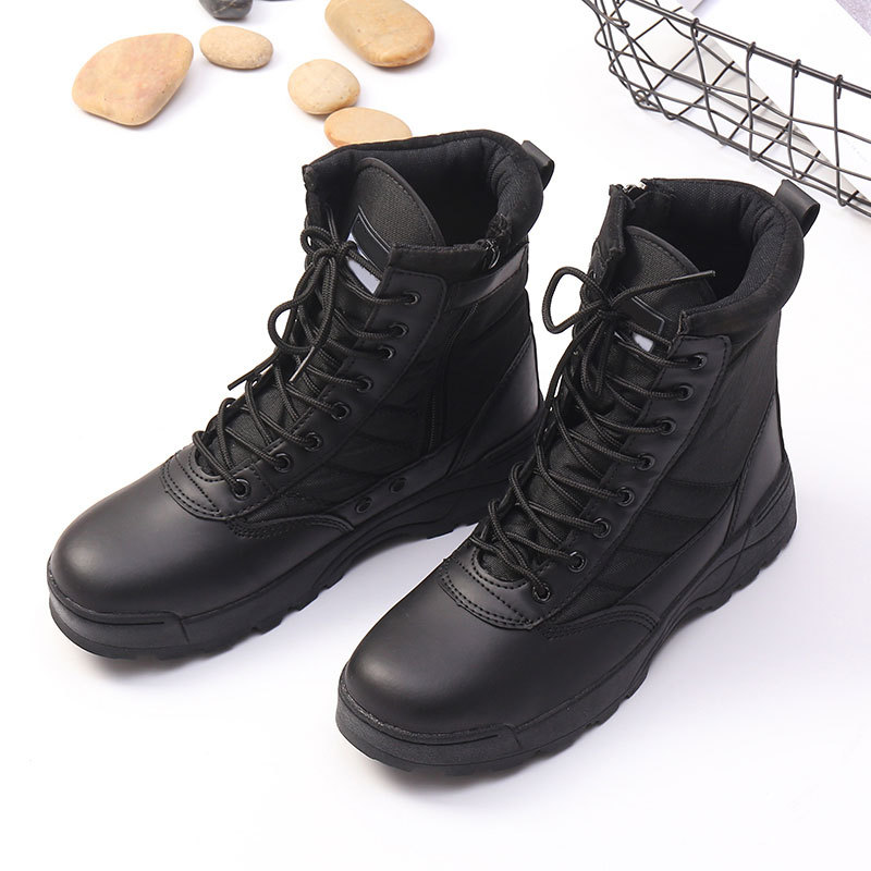 SWAT军迷战术作战靴