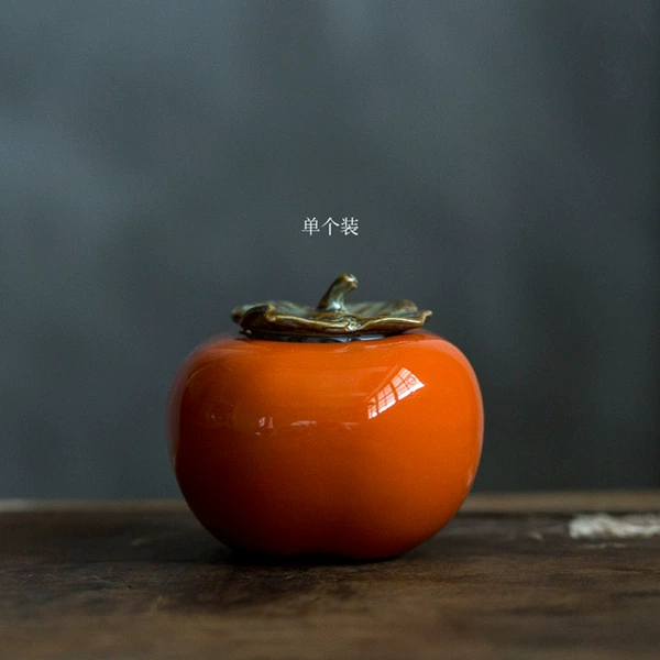 Simple packaging-old persimmon jar (single without gift box)