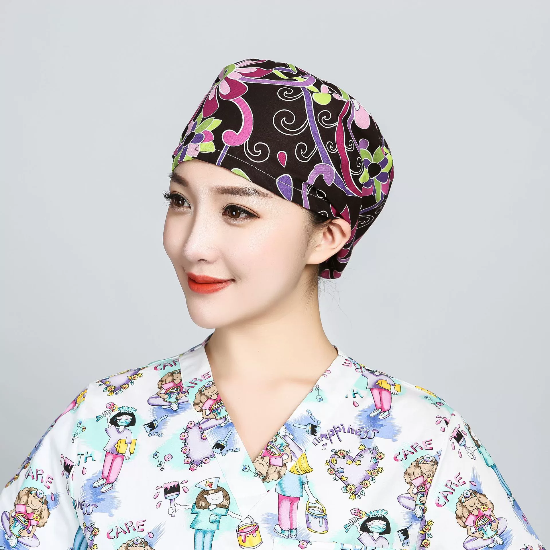 Doctor uniform, thin textile nurse uniform, city style