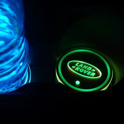 Anti-slip mat, Mat USB Charging Seven-Color Led - land-rover-single
