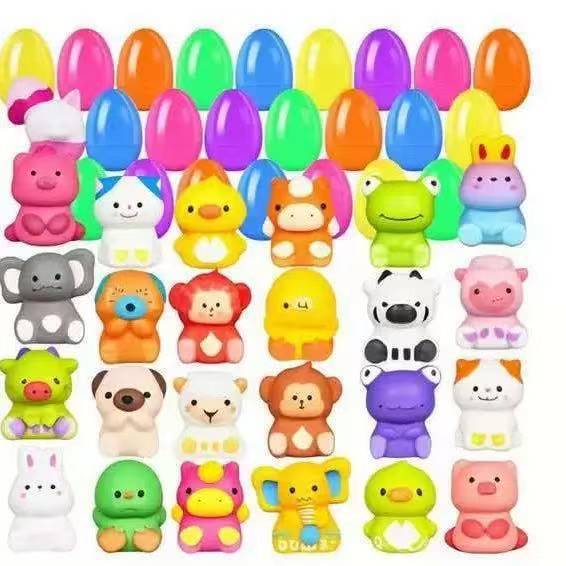 Juguete de Conejo de Peluche para Niños, Regalo de Pascua, Juguete de Cápsula, Huevo de Pascua DIY de Amazon 2026