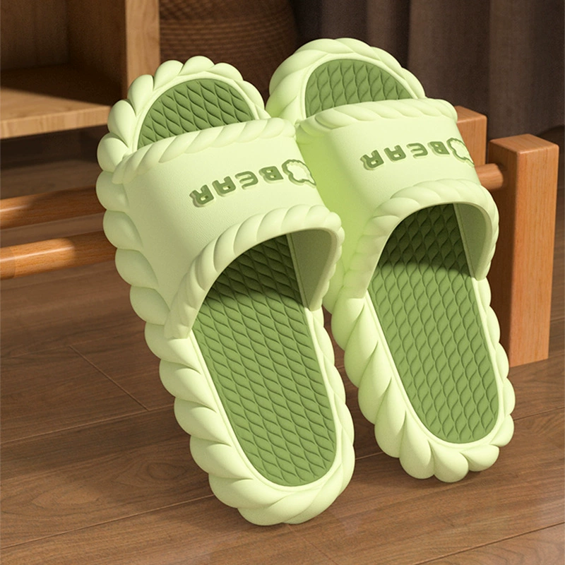2025 Новые тапочки для пары, женские домашние тапочки на четыре сезона, милые с мягкой подошвой, противоскользящие, для дома и улицы, сандалии для мужчин