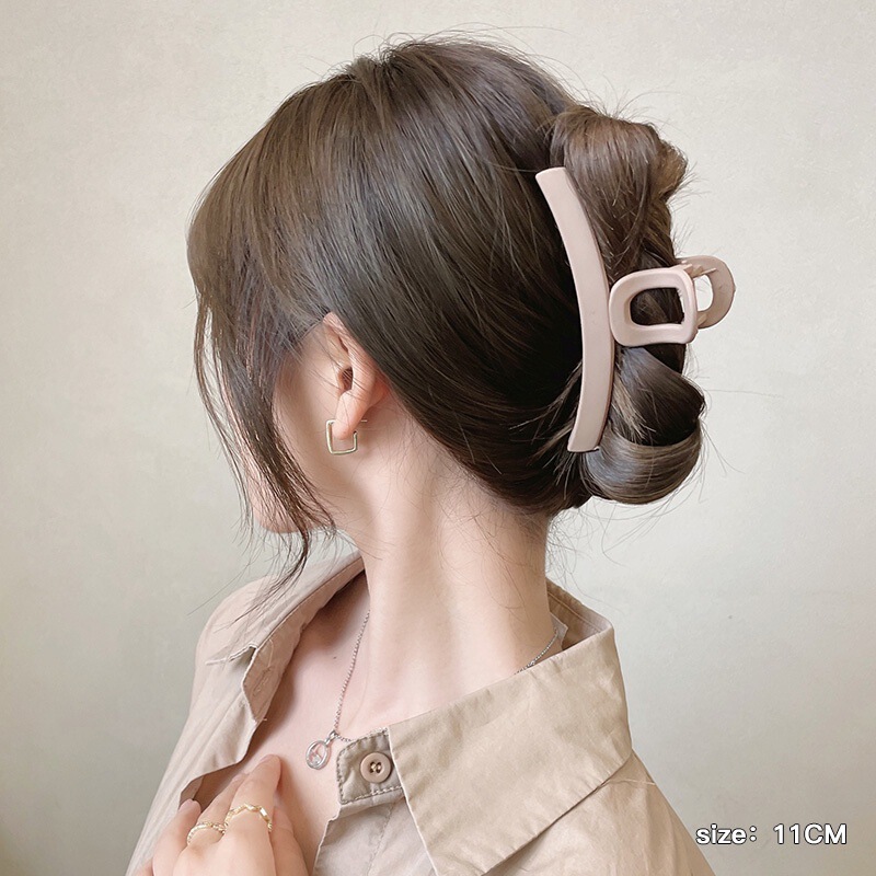 女性用ヘアピン、高級感のある韓国東大門と同じスタイルのヘアピン、後頭部のシャーククリップ、女性用ヘアアクセサリー|undefined