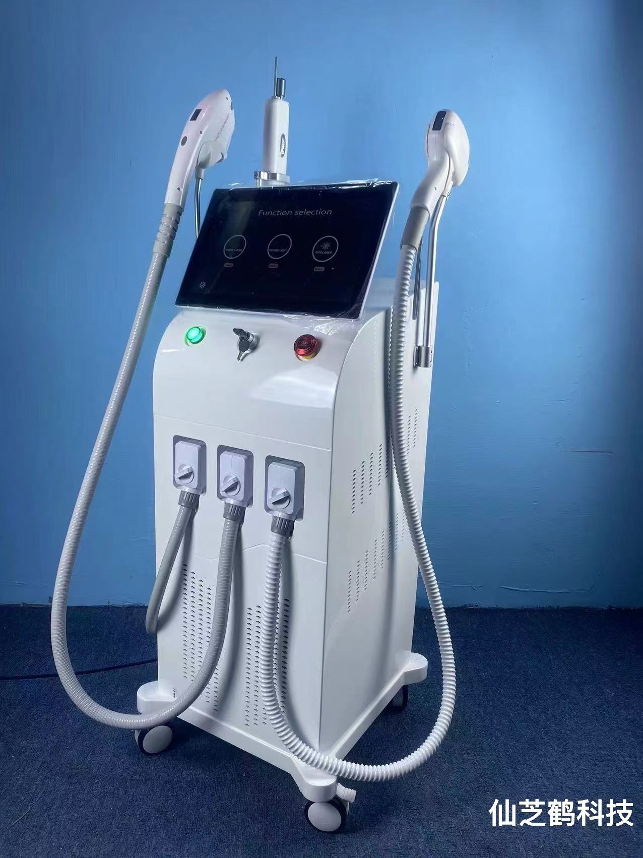 Comercio exterior transfronterizo 810 y 808 instrumento de belleza de tres bandas IPL multifunción OPT instrumento de rejuvenecimiento de la piel limpieza de manchas limpieza de cejas tatuaje