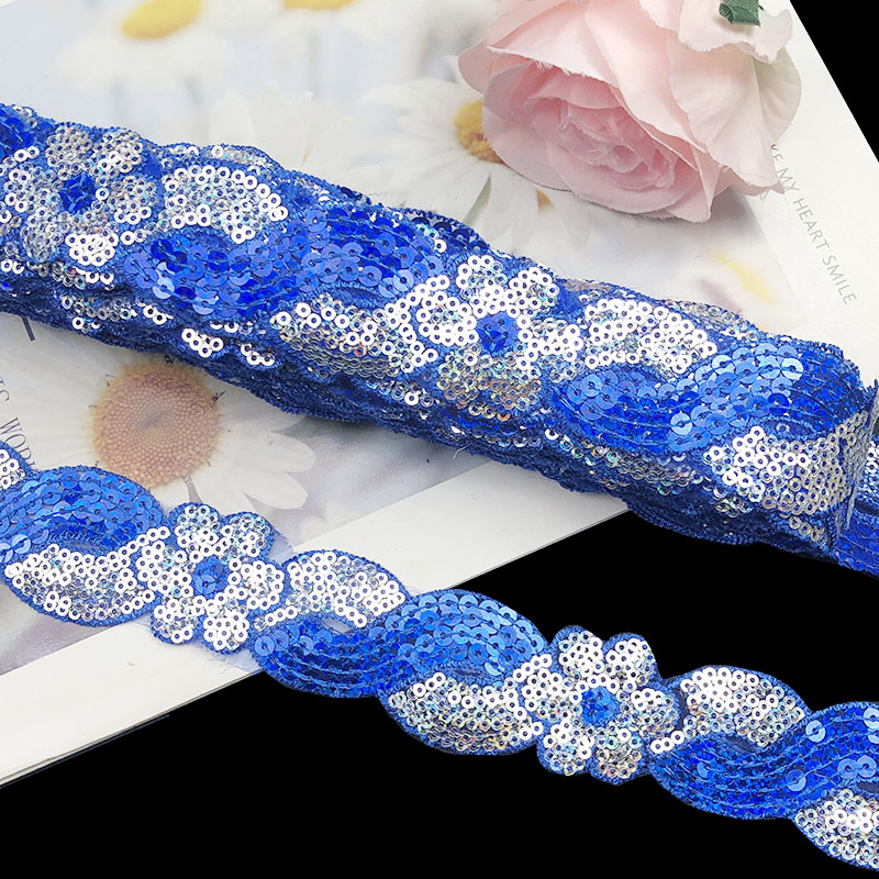 Сокровище синий и серебро