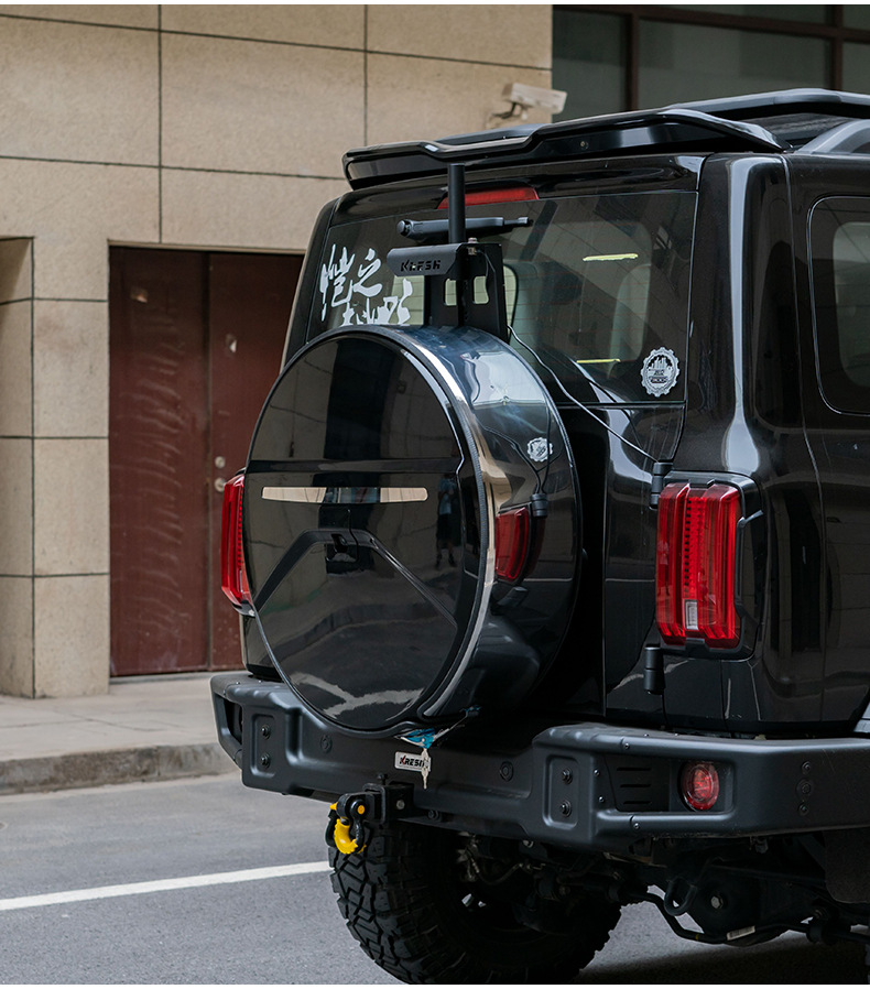 Suitable for 13-24 Models of Tank 300 Spare Tire Cover, Large g Model Tank 300 Spare Tire Cover with Camera Hole