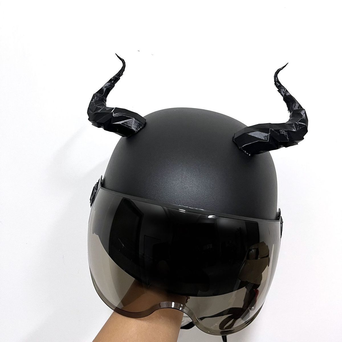 Original product helmet devil horn decoration modification accessories DIY gadget for motorcycles and electric vehicles, cool and unique