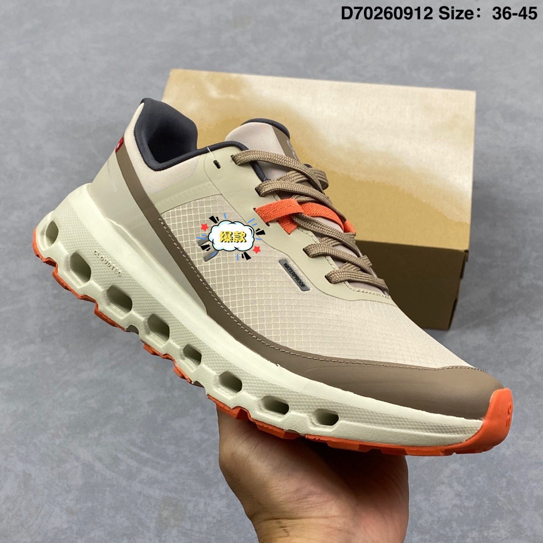 On Cloudvista 2 Waterproof cushioning, anti-slip, thick-soled, height-increasing sports dad shoes, sneakers
