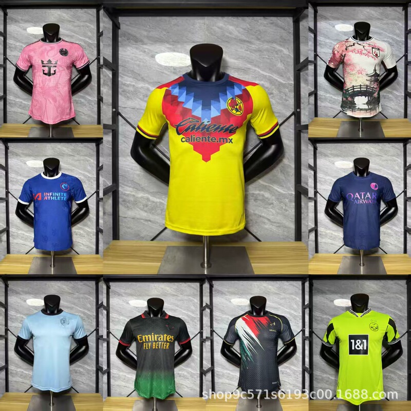 Football Jersey 2526 Arsenal Mexico Chelsea Miami Atletico Madrid Spain Jersey Bamboo Fiber Breathable