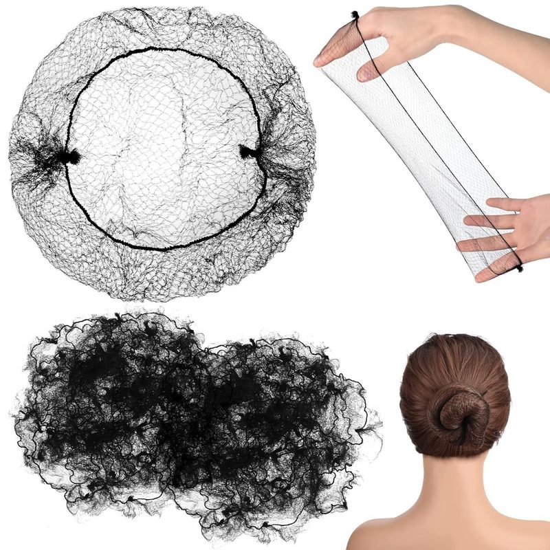 ヘアディスペンサー、ダンスネットバッグ、ボールヘッド、スチュワーデスヘッド、フラワーヘアディスペンサー、インビジブルヘアネットウィッグ、使い捨てヘアバッグ|undefined