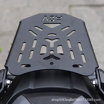 Bumper Modification Accessories Special, Motorcycle bumper - black-carbon-steel-plate-tailstock