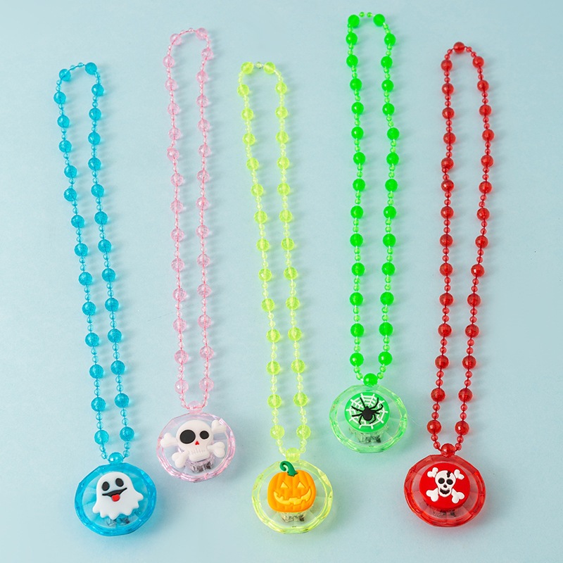 Halloween glowing necklace