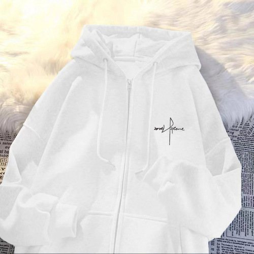 Lazy-style Hooded Sweatshirt Outerwear New Winter Loose Matchable Design Knit Top Trend Brand